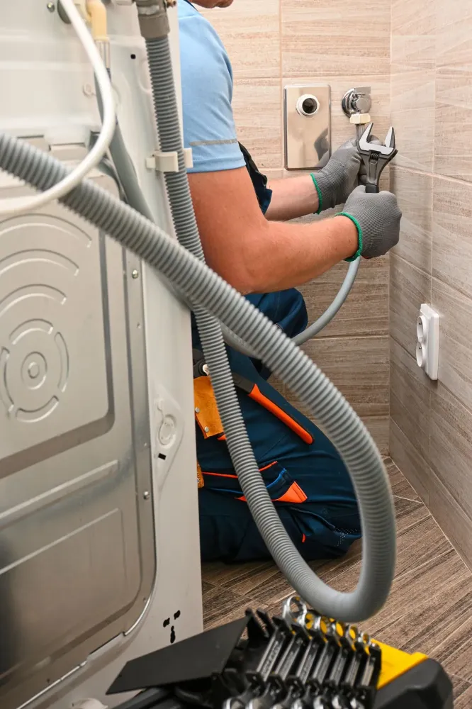 installation machine à laver